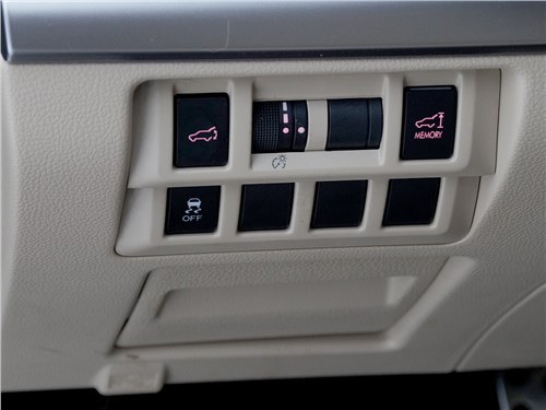 Subaru Outback 2015 кнопка отключения системы стабилизации