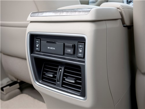 Nissan Murano 2015 климатическая установка для второго ряда