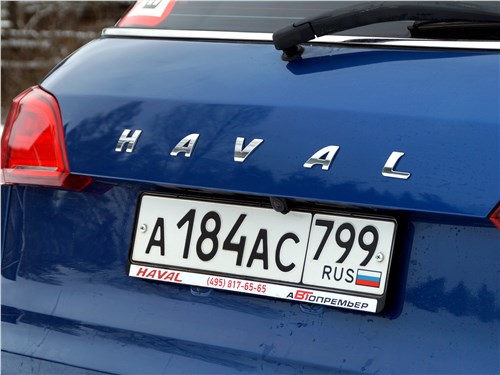 Haval H6 Coupe 2017 вид сзади
