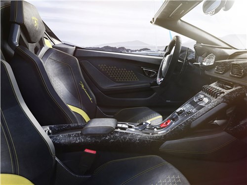 Lamborghini Huracan Performante Spyder 2019 передние кресла