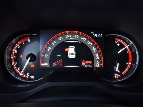 Toyota RAV4 (2019) приборная панель
