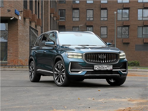 Предпросмотр geely monjaro (2022) европейское обаяние