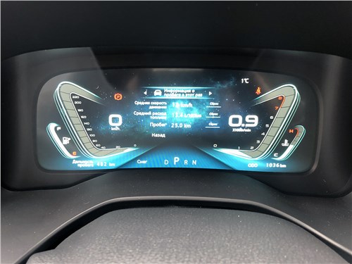 Предпросмотр vgv u70 pro (2024) приборная панель