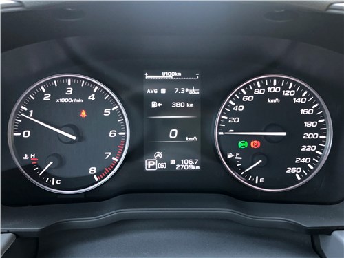 Предпросмотр subaru crosstrek (2026) приборная панель