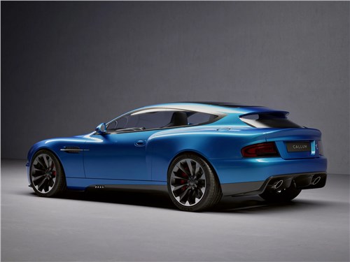 CALLUM DESIGN : Aston Martin Vanquish Shooting Brake вид сзади
