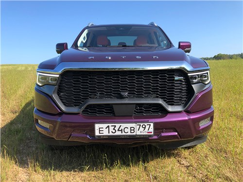 Предпросмотр foton tunland v9 (2025) вид спереди