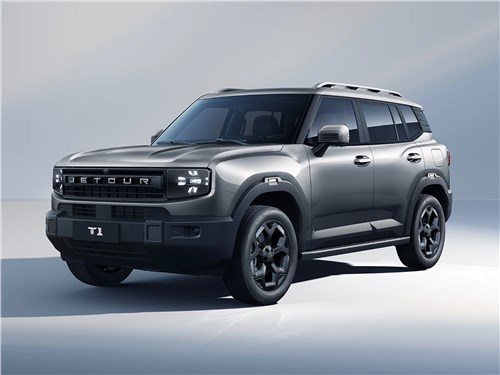 Предпросмотр jetour t1 (2025) вид спереди