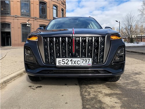 Предпросмотр hongqi hs5 (2025) вид спереди