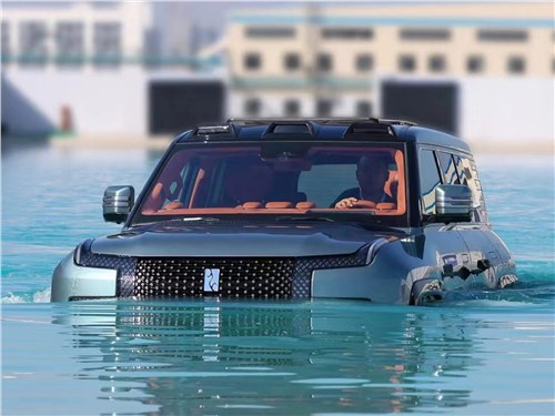 Yangwang U8 Из жизни водоплавающих