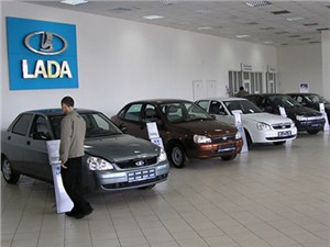 Продажи автомобилей Lada в январе упали более, чем на двадцать процентов