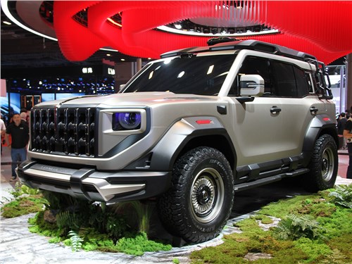 Брутальный Hongqi Off Road дебютировал в статусе концепта 
