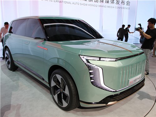 Новый подключаемый гибрид Hongqi HS9 также метит на российский рынок