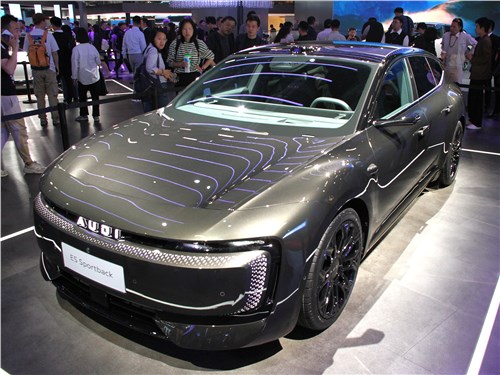 Электрическая AUDI E5 Sportback на совместной платформе с SAIC