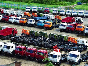 Российский рынок тяжелых грузовиков в январе упал на 25%, LCV – на 45%