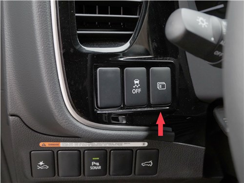 Mitsubishi Outlander 2016 кнопки