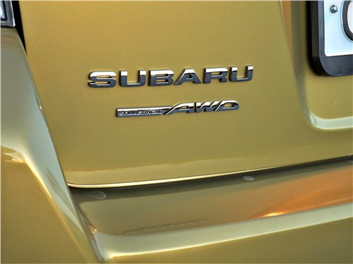 Subaru XV (2022) шильдик