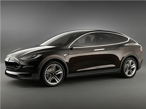 Кроссовер Tesla Model X появится в продаже только через год