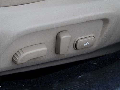 Subaru Outback 2015 электроприводы на кресле водителя