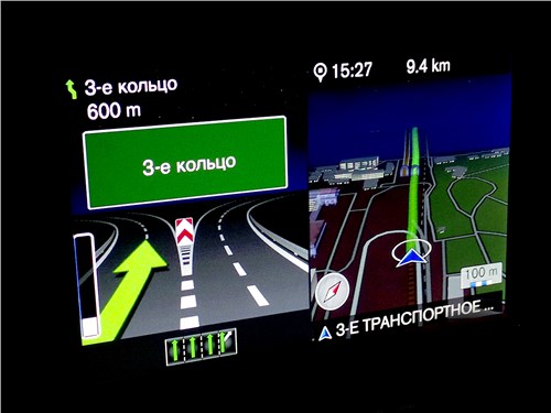 Volvo V60 Cross Country 2015 экран мультимедиасистемы 