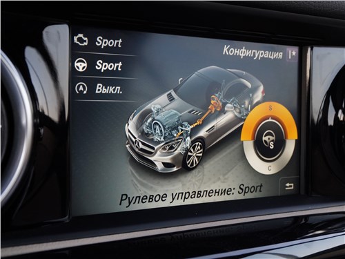 Mercedes-Benz SLC 2017 монитор