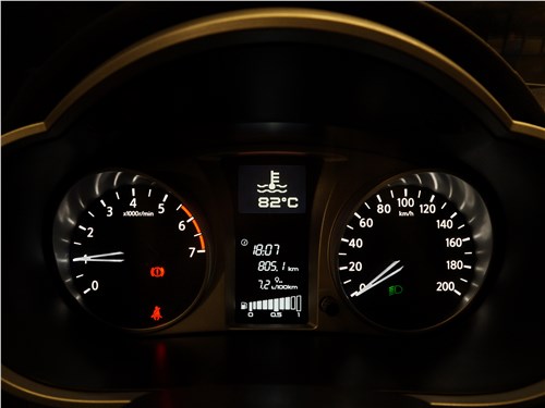 Datsun on-Do 2017 приборная панель