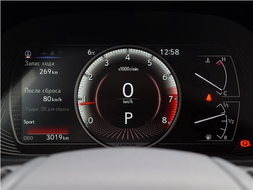 Lexus UX 200 2019 приборная панель