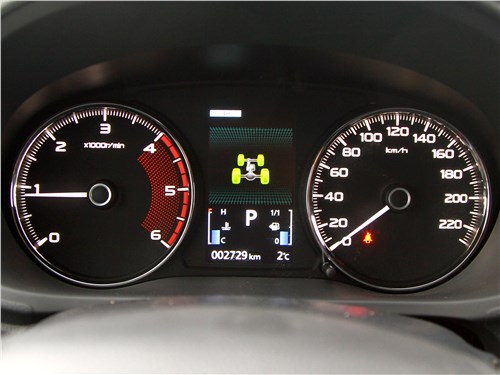 Mitsubishi Pajero Sport 2020 приборная панель