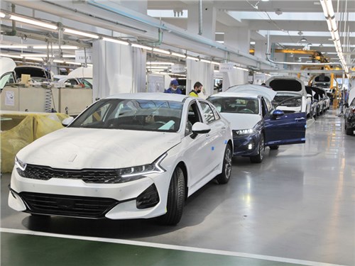 KIA Motors объявляет о начале производства KIA K5 в России