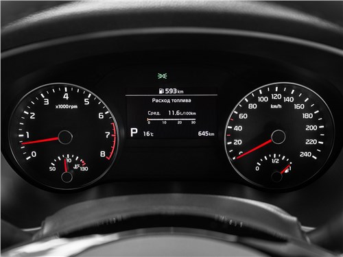 Kia Sportage GT Line 2019 приборная панель