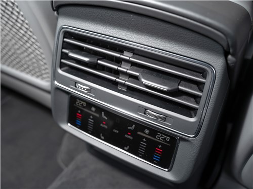 Audi Q7 (2020) климат для второго ряда