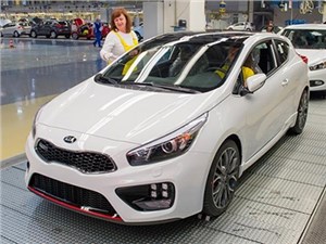 В Европе собран двухмиллионный автомобиль Kia