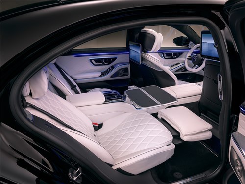 Mercedes-Benz S-Class (2026) задний диван