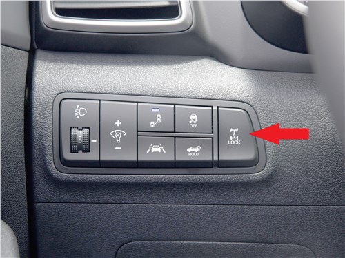 Hyundai Tucson 2019 кнопки