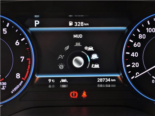 Hyundai Palisade (2020) приборная панель