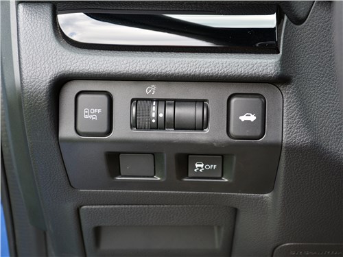 Subaru WRX STI (2018) выбор режимов движения