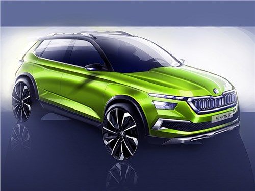 Skoda Vision X: новый маленький кроссовер из Чехии