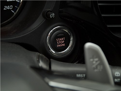 Mitsubishi Outlander 2016 кнопка "старт-стоп"