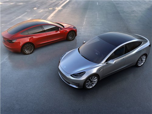 Tesla Model 3 concept 2016 Ода электричеству