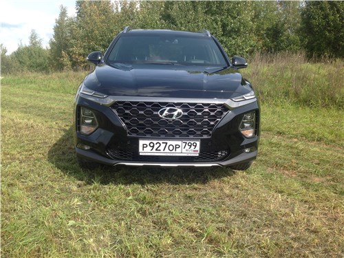 Hyundai Santa Fe 2019 вид спереди