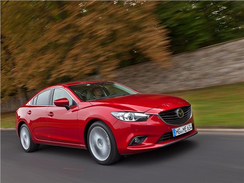 У российских Mazda6 нашли проблемы с тормозами