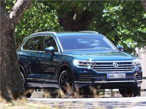 Рассекречен облик нового поколения внедорожника Volkswagen Touareg