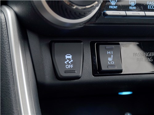 Toyota RAV4 2019 кнопки