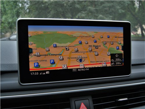 Audi A5 Sportback 2020 монитор
