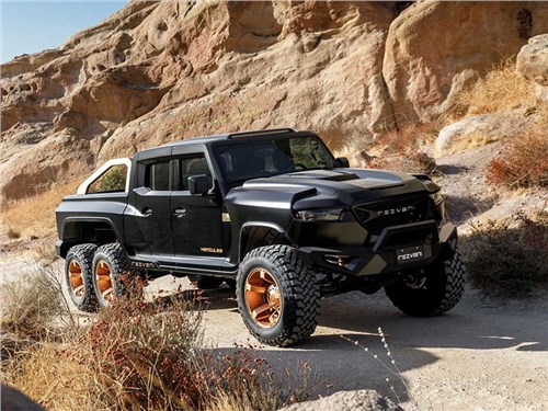 Rezvani представила шестиколесный пикап Herculess