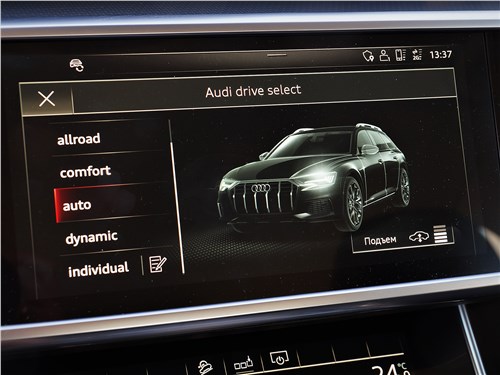 Audi A6 allroad quattro (2020) монитор
