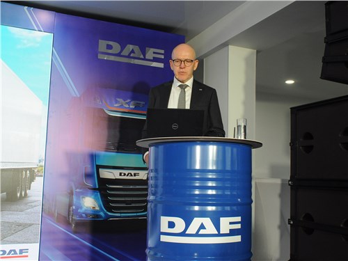 Генеральный директор компании DAF Trucks Rus Ари Хендрикс рассказал о достижениях марки на российском рынке 