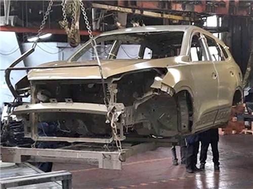 Новость про Chery - Автомобили Chery заметили на заводе УАЗ