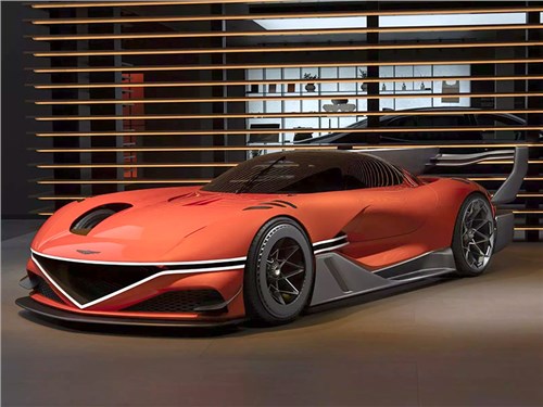 Genesis показала концептуальный спорткар X Gran Racer Vision для игры Gran Turismo 