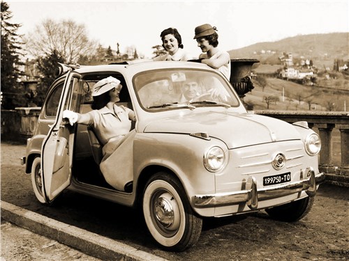 Fiat 600 выбрали в качестве образца для создания микроавтомобиля