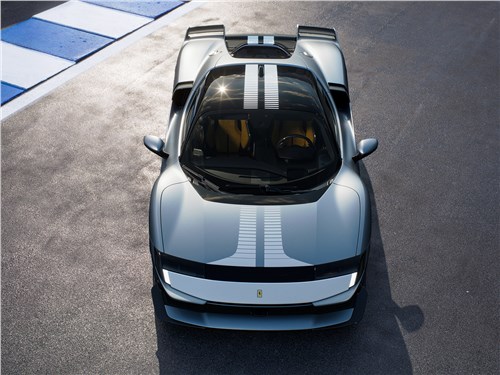 Ferrari 849 Testarossa (2026) вид спереди сверху